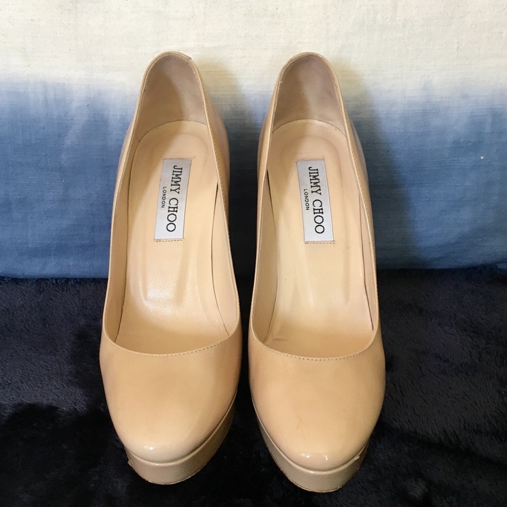Jimmy Choo cosmic patent leather pump